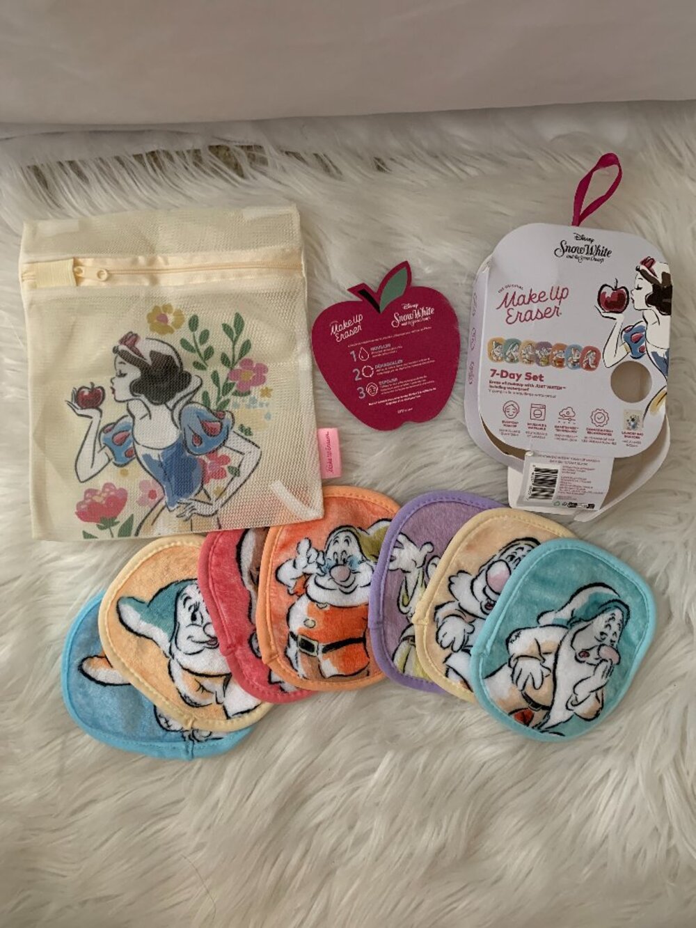 THE ORIGINAL MAKE UP ERASE Snow White & Seven Dwarf 7-Day Set
